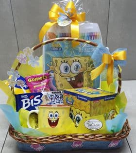 Cesta Bob Esponja 