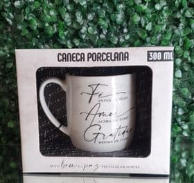 Caneca - Fé, amor e gratidão 